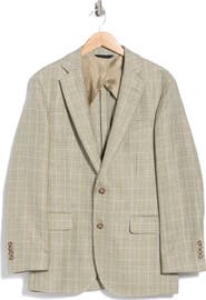 Brooks Brothers Linen & Wool Blend Two-Button Sport Coat