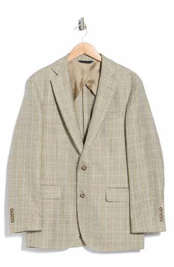 Brooks Brothers Linen & Wool Blend Two-Button Sport Coat