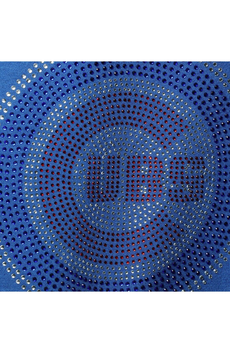 DKNY SPORT Women's DKNY Sport Royal Chicago Cubs Carrie Pullover Sweatshirt, Alternate, color, 