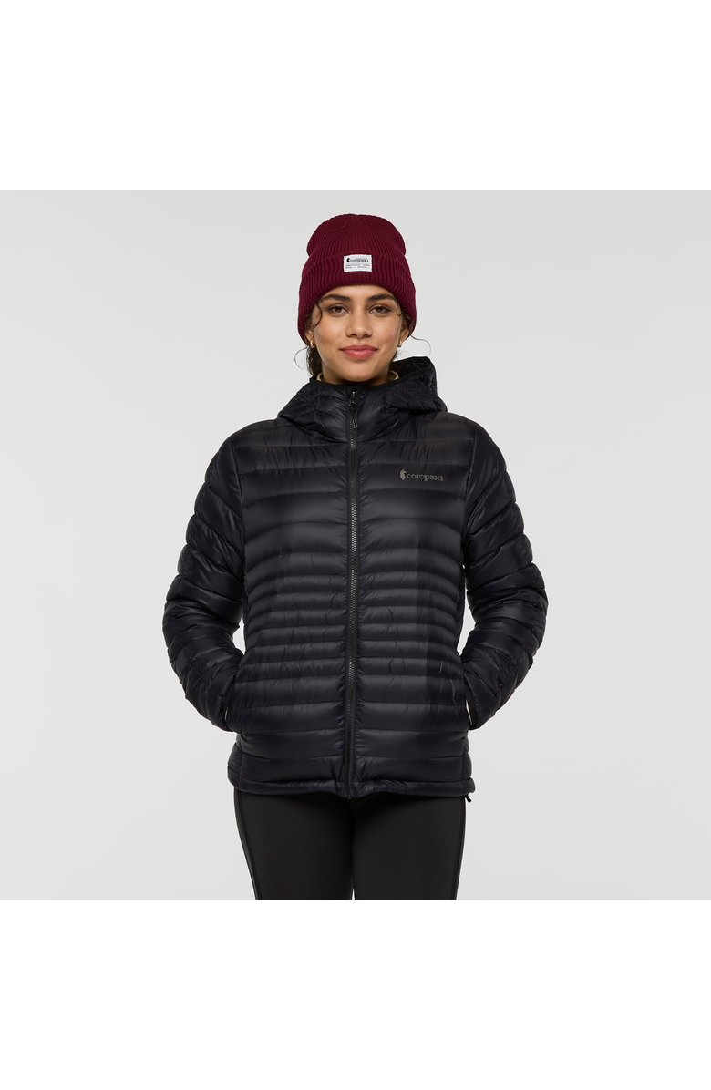 Cotopaxi Fuego Down Hooded Jacket - Women's, Main, color, Cotopaxi Black