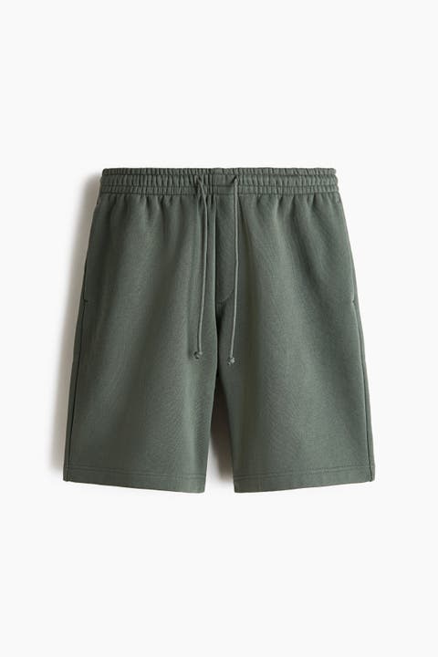 Relaxed Fit Cotton Shorts