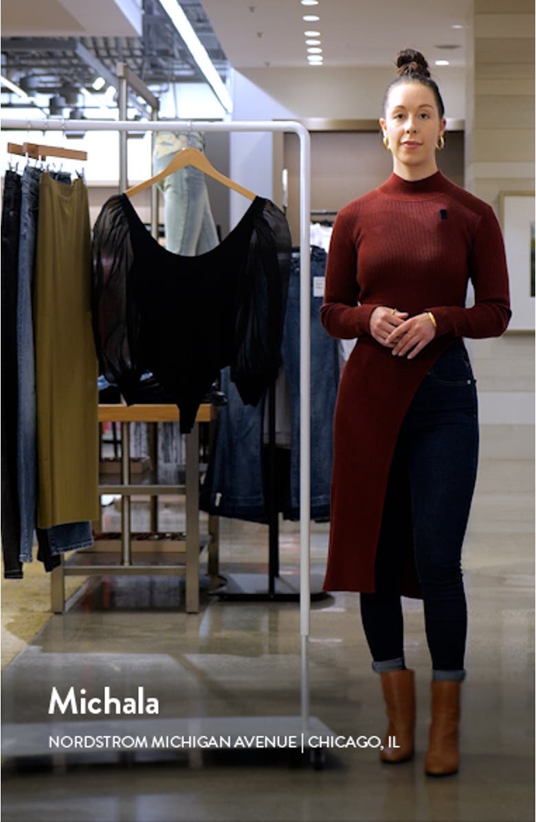 Jillianne Sheer Sleeve Bodysuit, sales video thumbnail