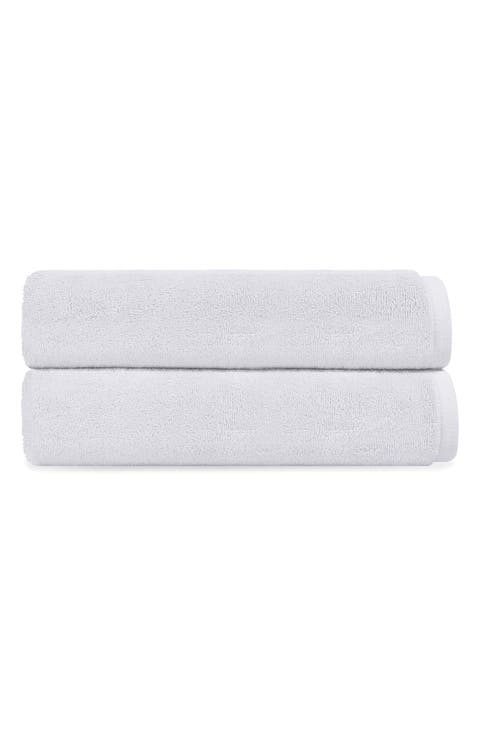 Puresoft Set of 2 Turkish Cotton Bath Towels