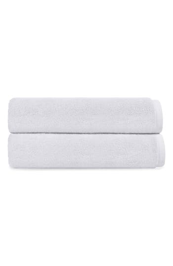 Depera Puresoft Set Of 2 Turkish Cotton Bath Towels In White