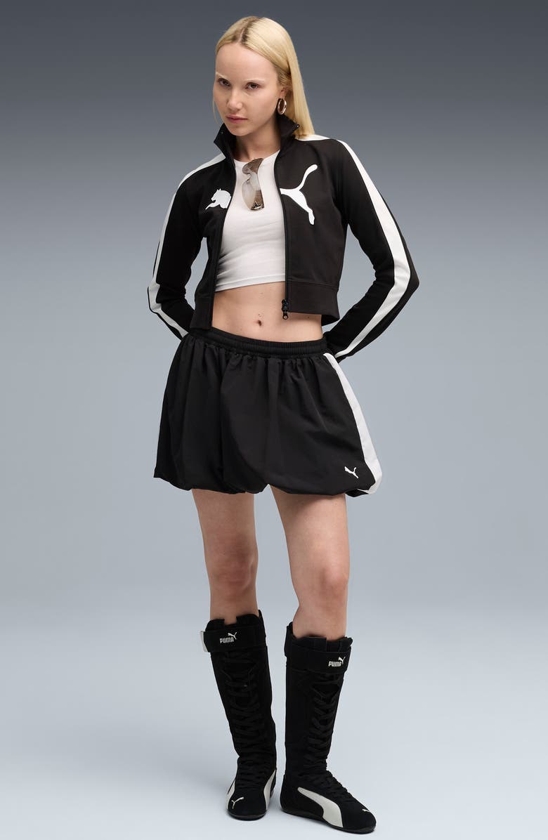 PUMA Future Archive Slim Track Jacket, Alternate, color, Puma Black-Puma White