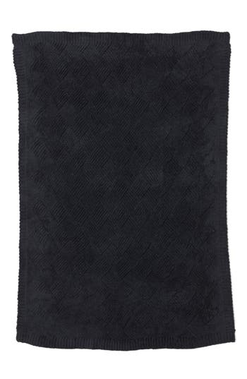 Barefoot Dreams ® Cozychic™ Diamond Weave Blanket In Black