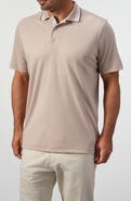 STUDIO GARNET LOS ANGELES Tipped Knit Polo