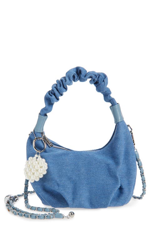 Kids' Convertible Denim Shoulder Bag