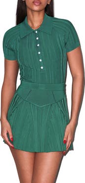 Fleur Du Mal Rib Flared Skirt