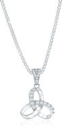 Donatello Gian Crystal Knot Necklace