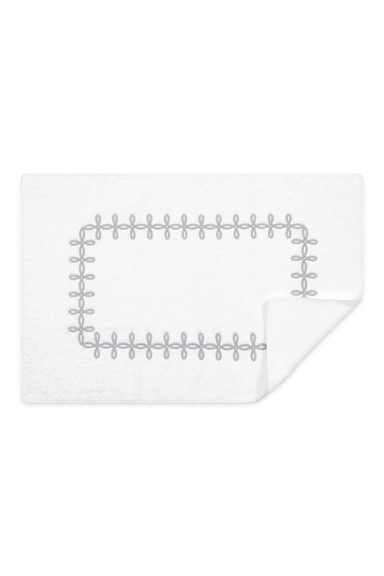 Gordian Knot Egyptian Cotton Bath Towel, Main, color, SILVER