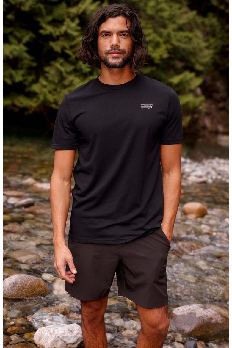 Lake Tentree T-Shirt, Alternate, color, Meteorite Black/Lake Day