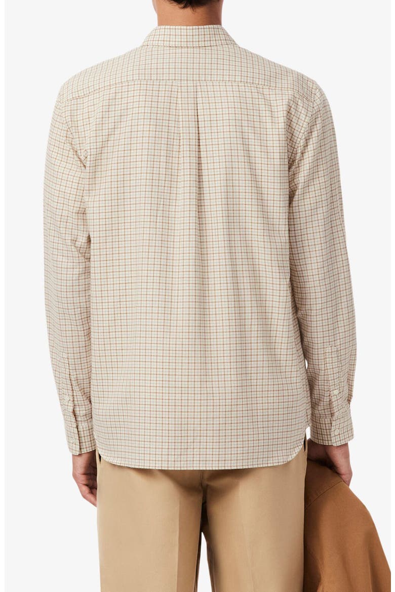 Regular Fit Plaid Flannel Button-Up Shirt, Alternate, color, LAPLAND/ DATE BROWN