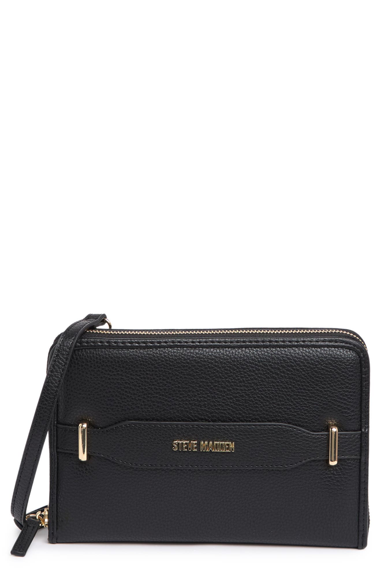 Steve Madden B Penn Wallet On Strap Crossbody, Main, color, 