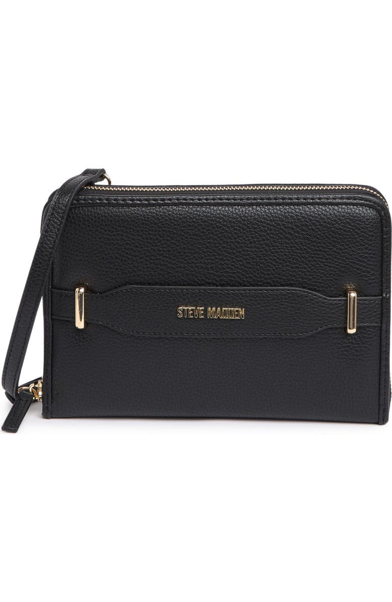 Steve Madden B Penn Wallet On Strap Crossbody, Main, color,