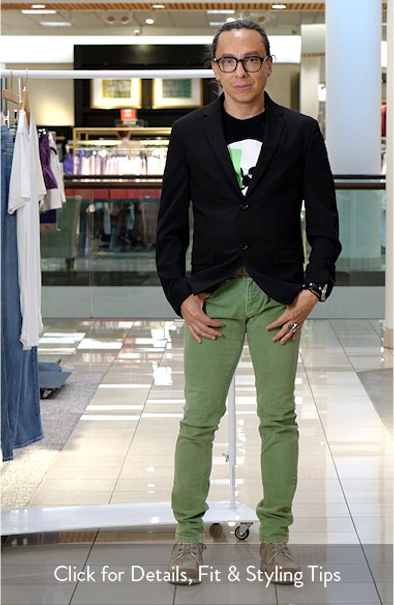 Superslim Fit Black Stretch Sport Coat, sales video thumbnail