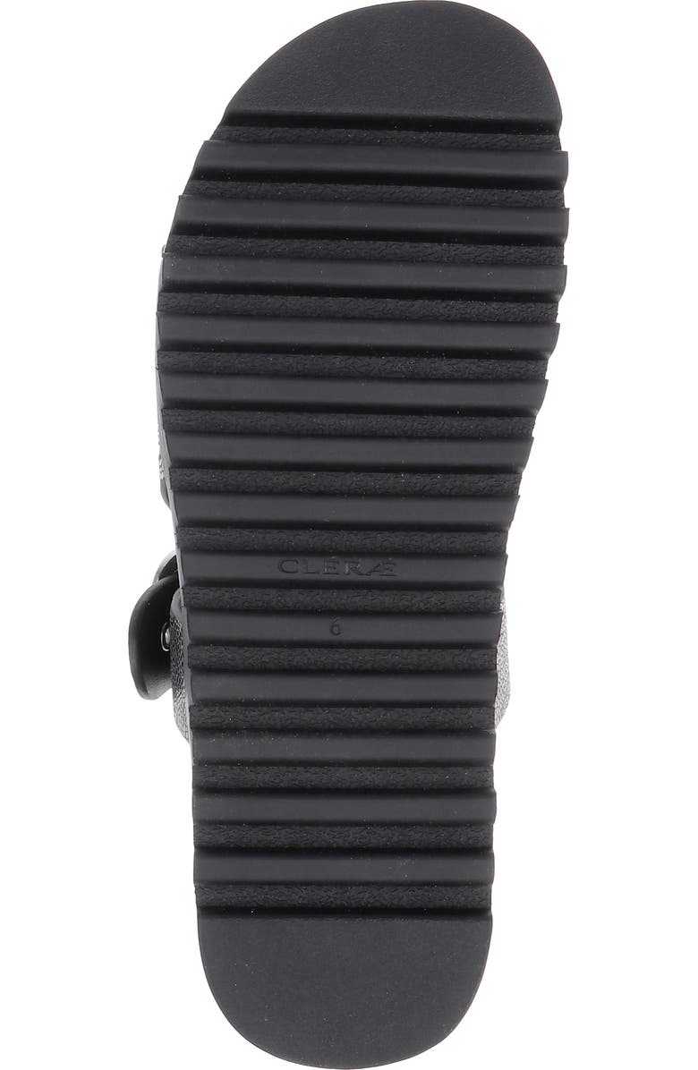 CLERAE Quasia Sandal, Alternate, color, Anthracite Metallic