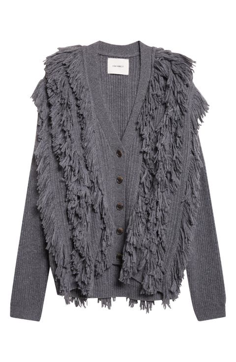 Soreia Fringe Cashmere Cardigan