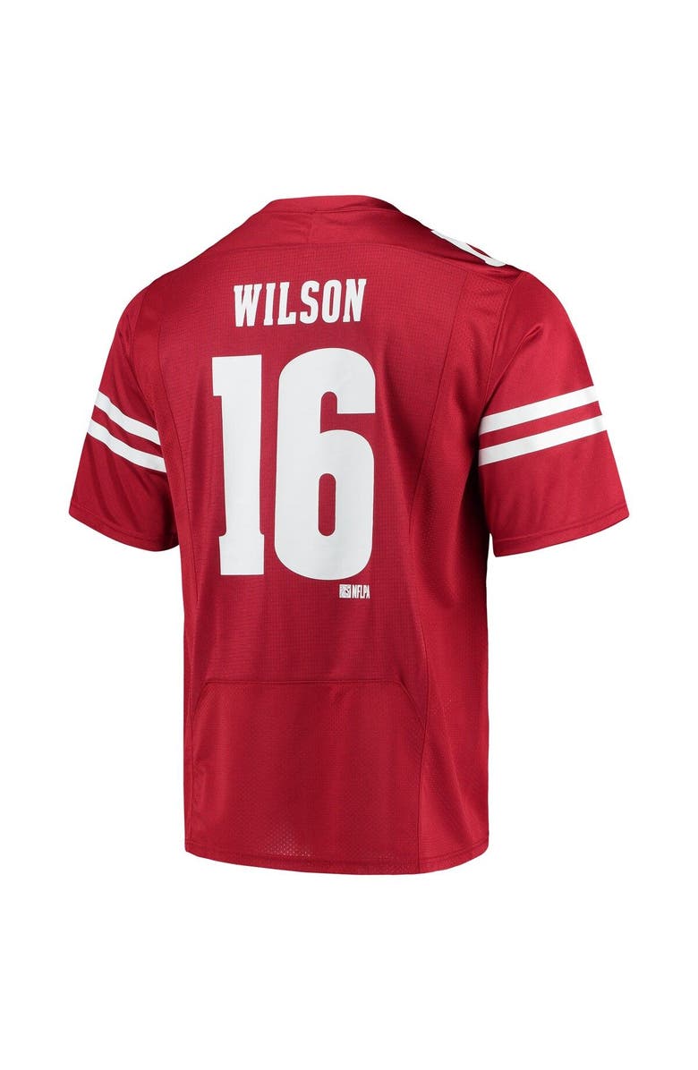 Under Armour Men's Under Armour Russell Wilson Red Wisconsin Badgers Replica Alumni Jersey, Alternate, color, 