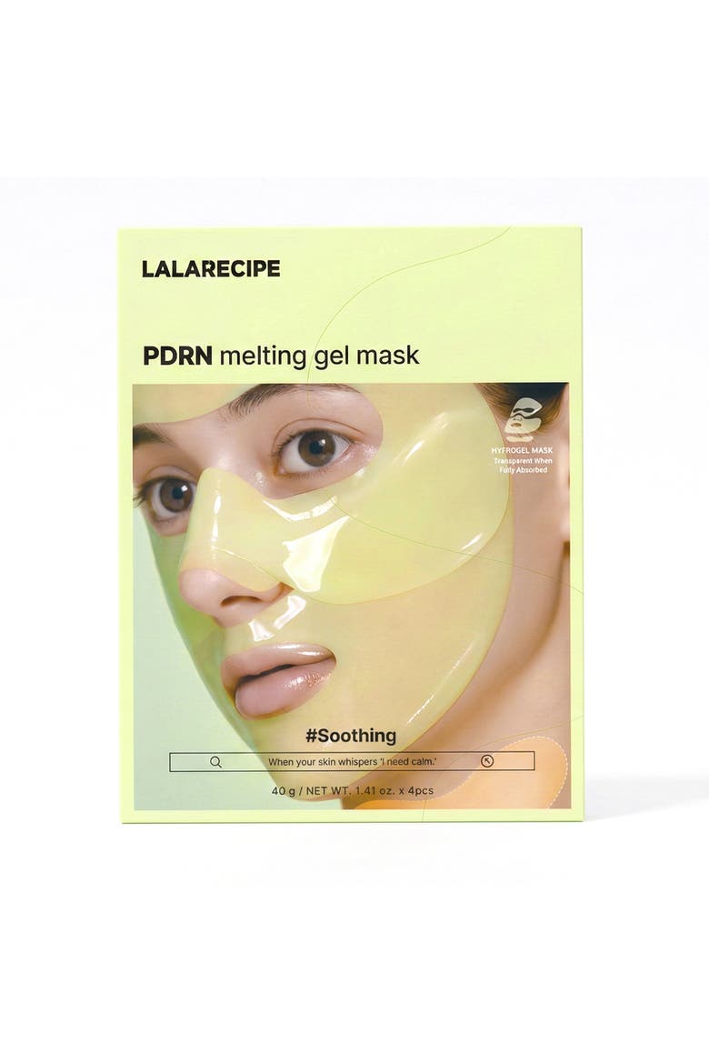 PDRN Melting Gel Mask Set of 4, Main, color, Yellow