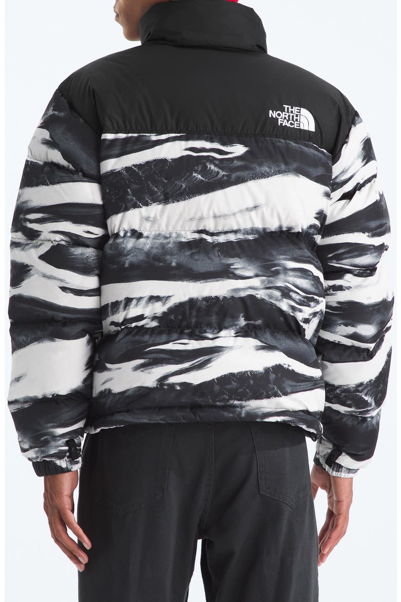 1996 Retro Nuptse 700 Fill Power Down Jacket, Alternate, color, BLACK EDGE OF LIGHT PRINT
