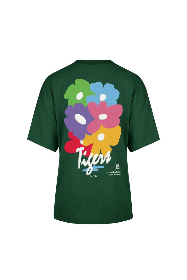 Unisex '47  Dark Green Detroit Tigers Gallery Foundation T-Shirt, Alternate, color, Dark Green