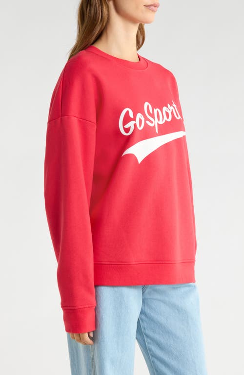 Favorite Daughter The Go Sports Sweatshirt In Red