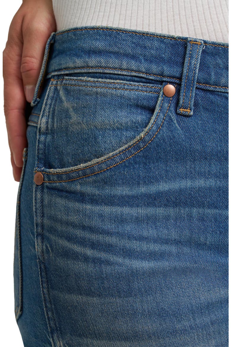 Wrancher High Waist Bootcut Jeans, Alternate, color, FLOWER CHILD