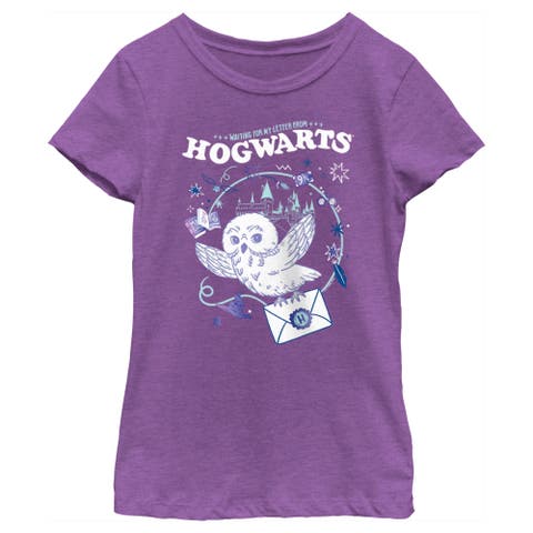 Girl's Harry Potter The Magic Letter  Graphic T-Shirt