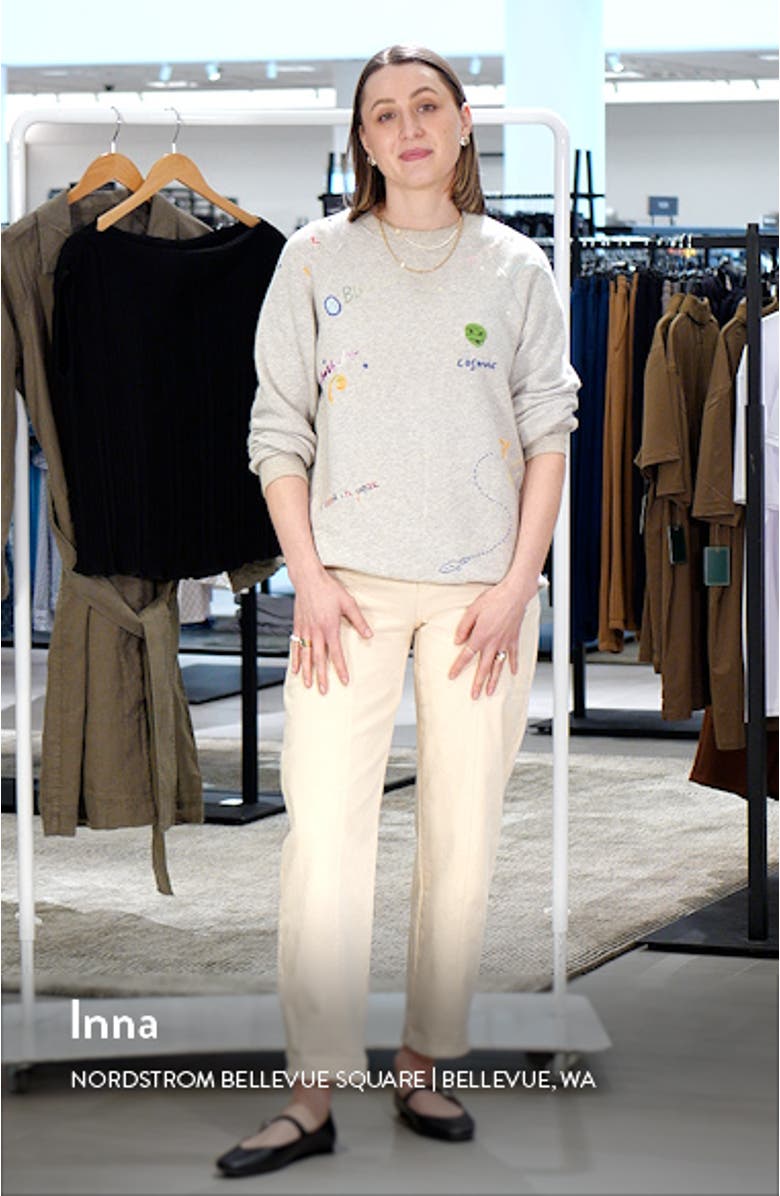 Alexis High Waist Ankle Barrel Cargo Jeans, sales video thumbnail