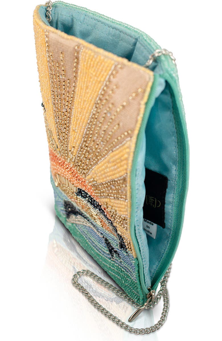 Mary Frances Accessories Flip for Joy Crossbody Phone Bag, Alternate, color, Blue