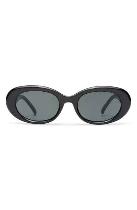 Epsilon 50mm Small Oval Sunglasses
