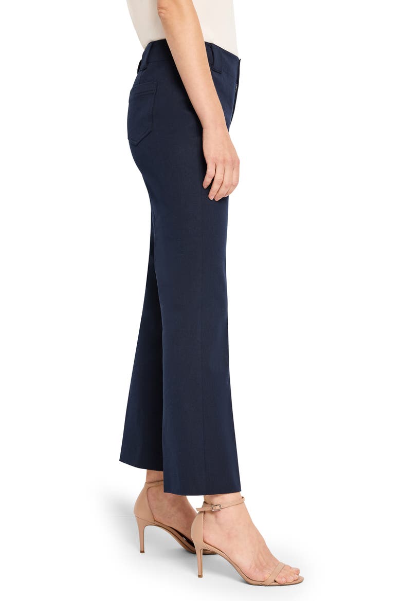 Plaza Ankle Demi Bootcut Pants, Alternate, color, DARK INDIGO