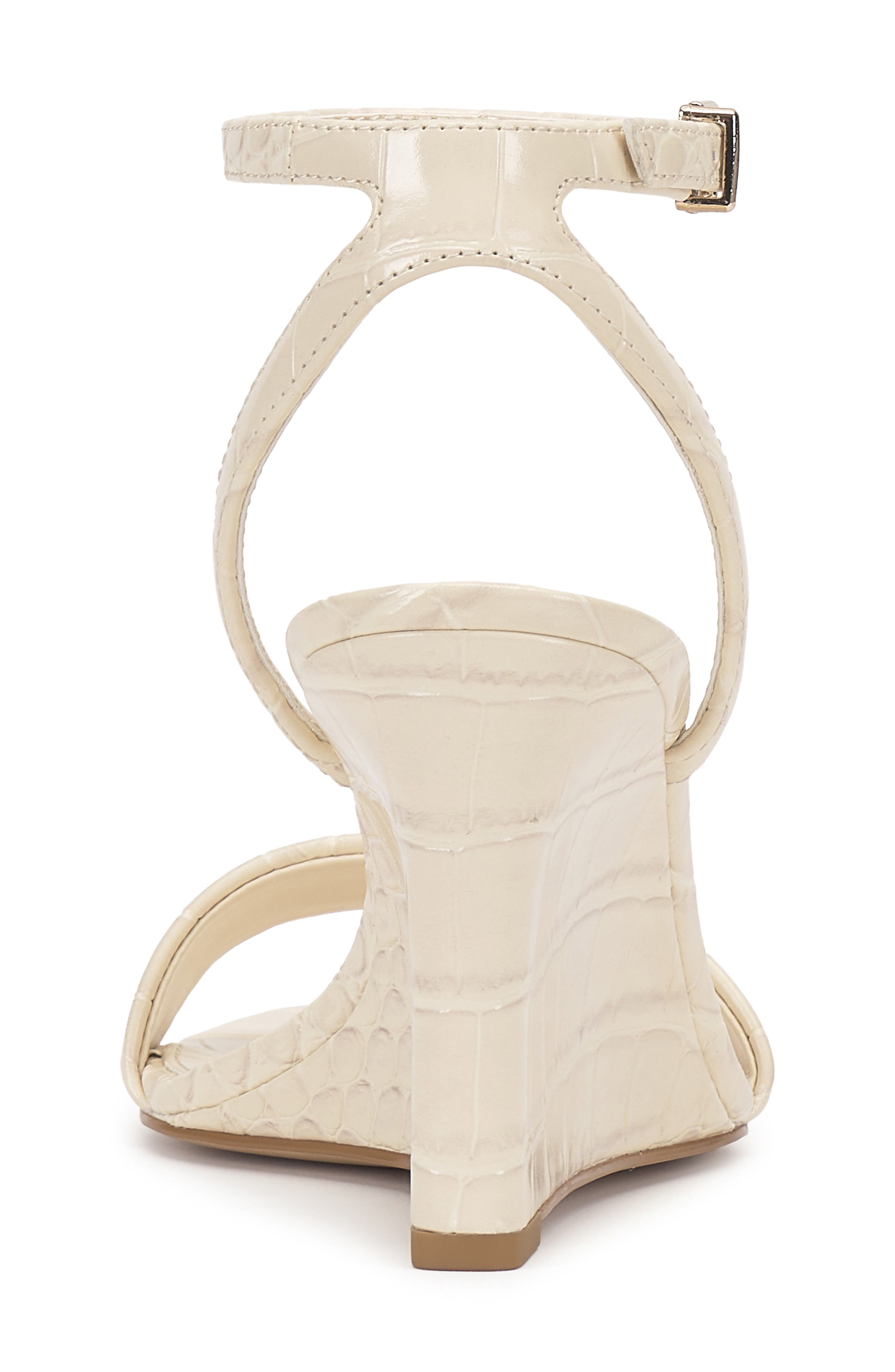 Jefany Wedge Sandal, Alternate, color, CREAMY WHITE WHITE