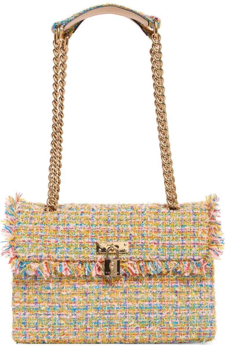 Kurt Geiger London Brixton Tweed Shoulder Bag, Main, color,