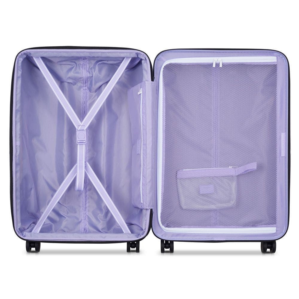 Florence by Mills X Delsey Paris Catch Flights Expandable 24" Medium Spinner, Alternate, color, Lavender