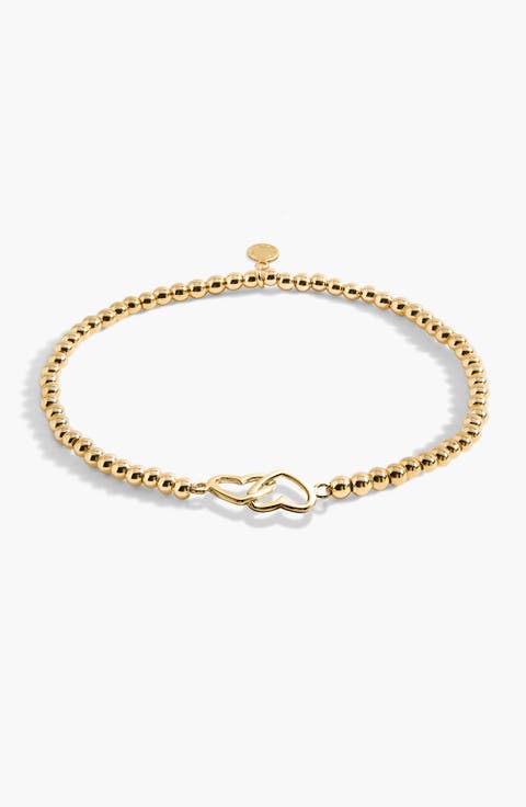 Gold A Little 'Beautiful Friend' Bracelet