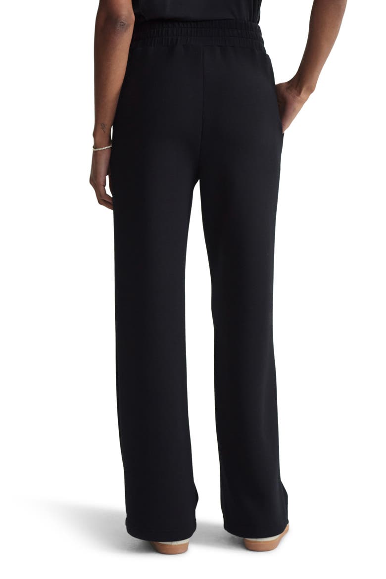 The Wide Leg 28-Inch Pants, Alternate, color, BLACK