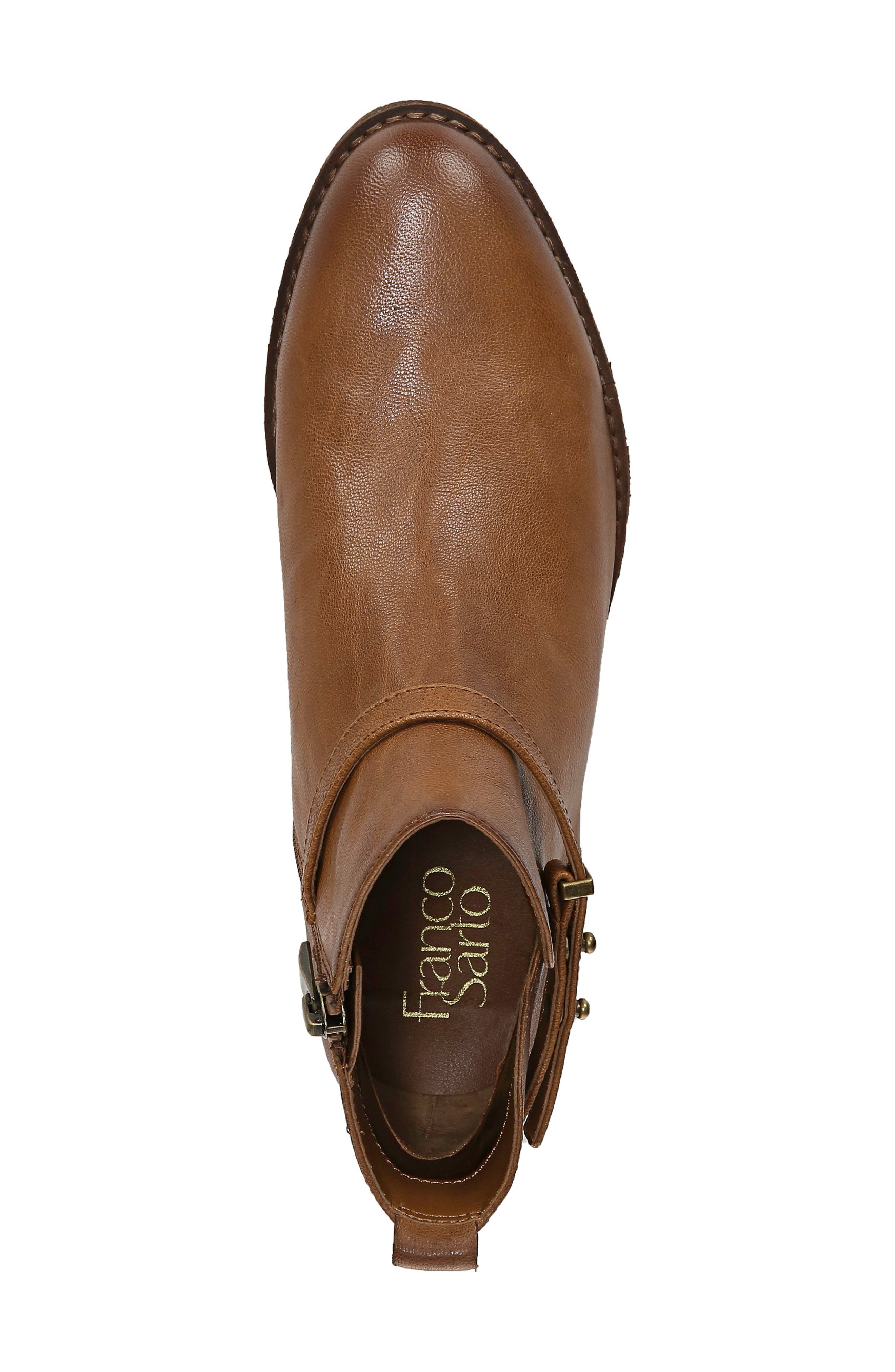 Optimal Bootie, Alternate, color, CARAMEL LEATHER