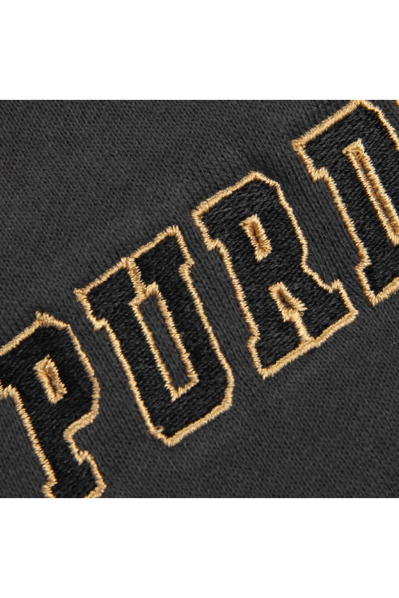Youth Stadium Athletic Charcoal Purdue Boilermakers Big Logo Pullover Hoodie, Alternate, color, Charcoal