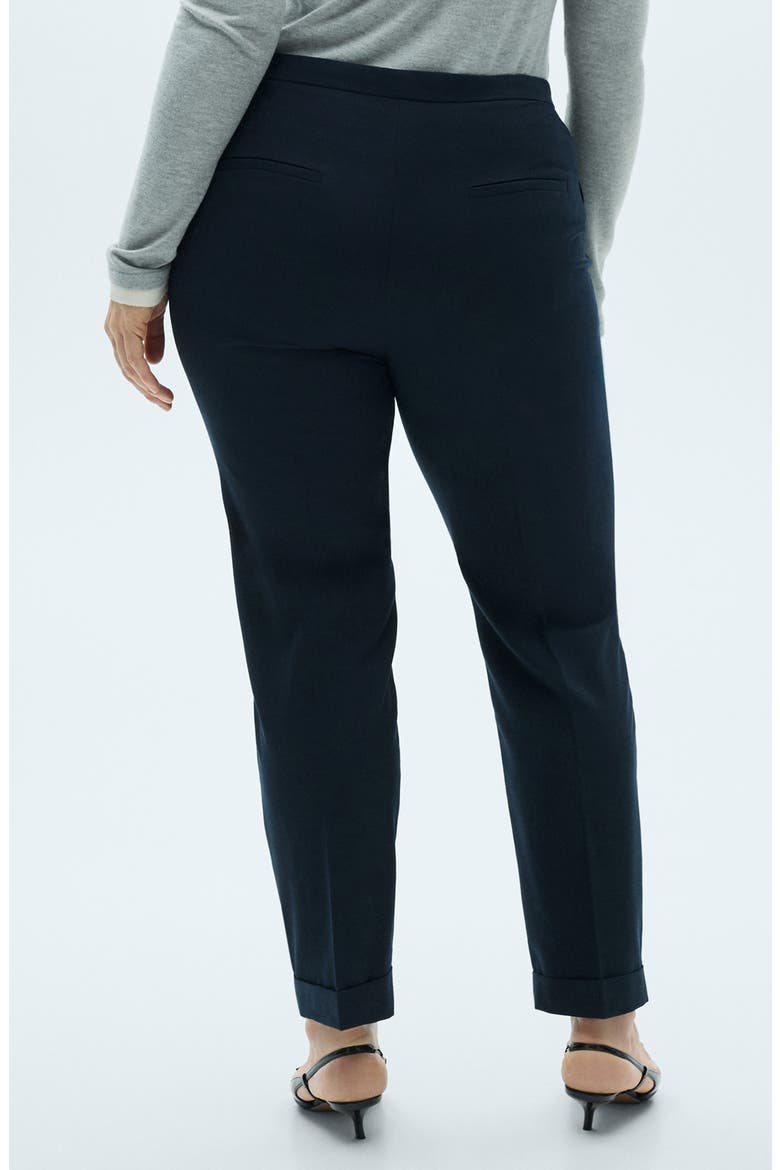 Straight Suit Pants, Alternate, color, BLACK