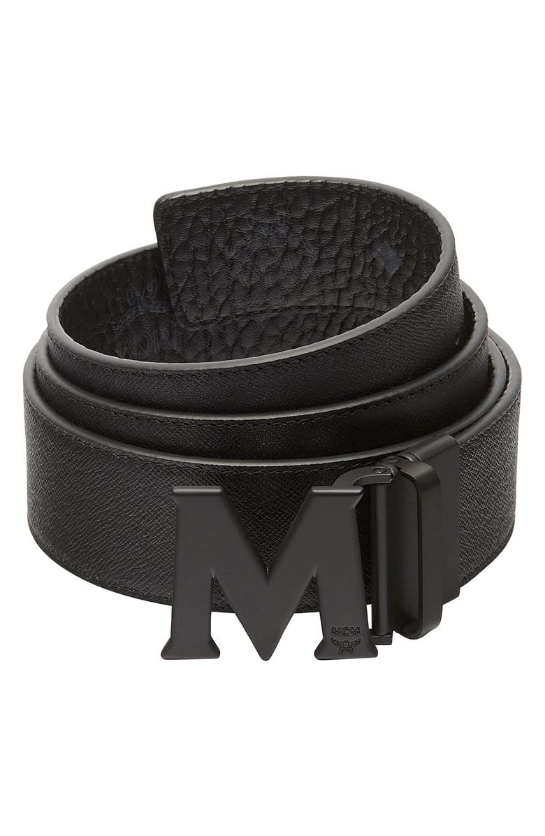 MCM Logo Buckle Reversible Belt | Nordstromrack