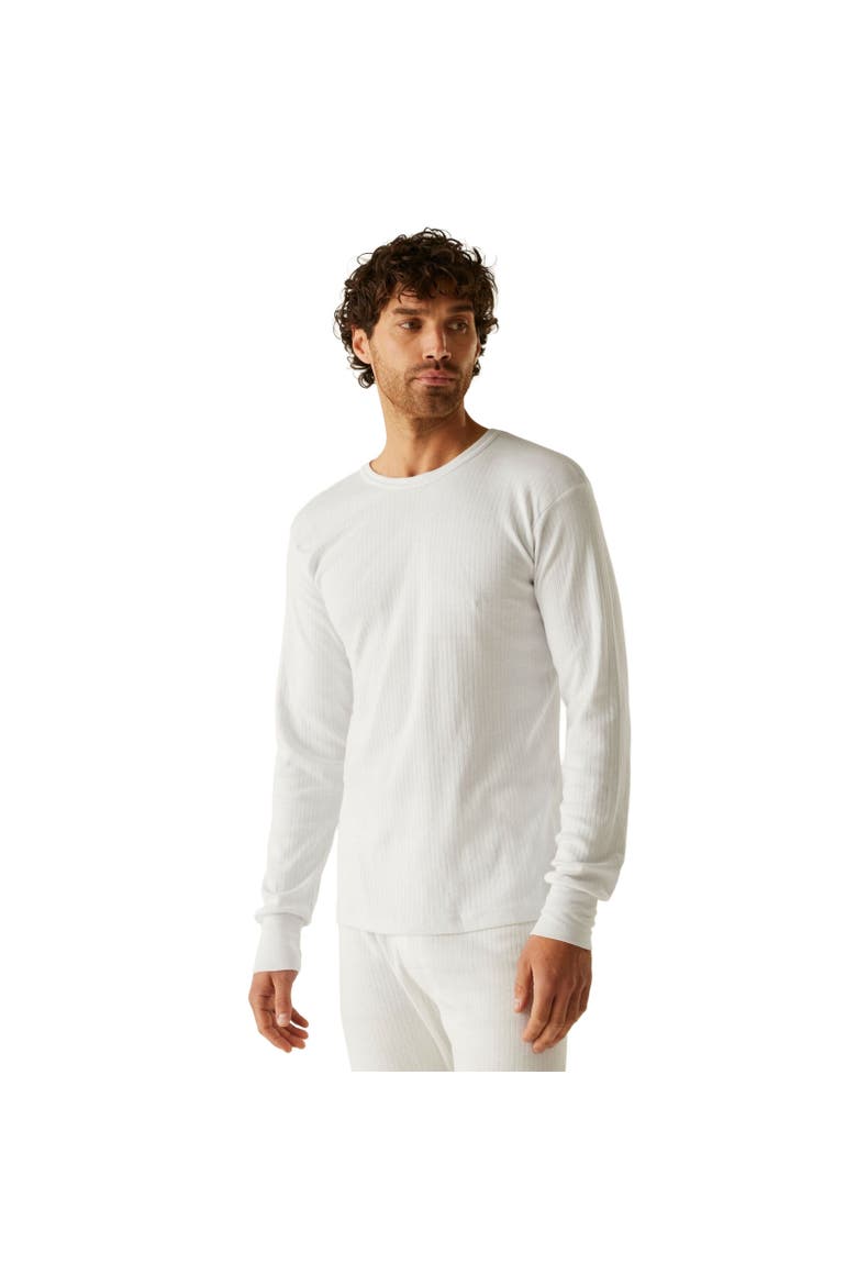 Thermal Underwear Long Sleeve Vest / Top, Alternate, color, White