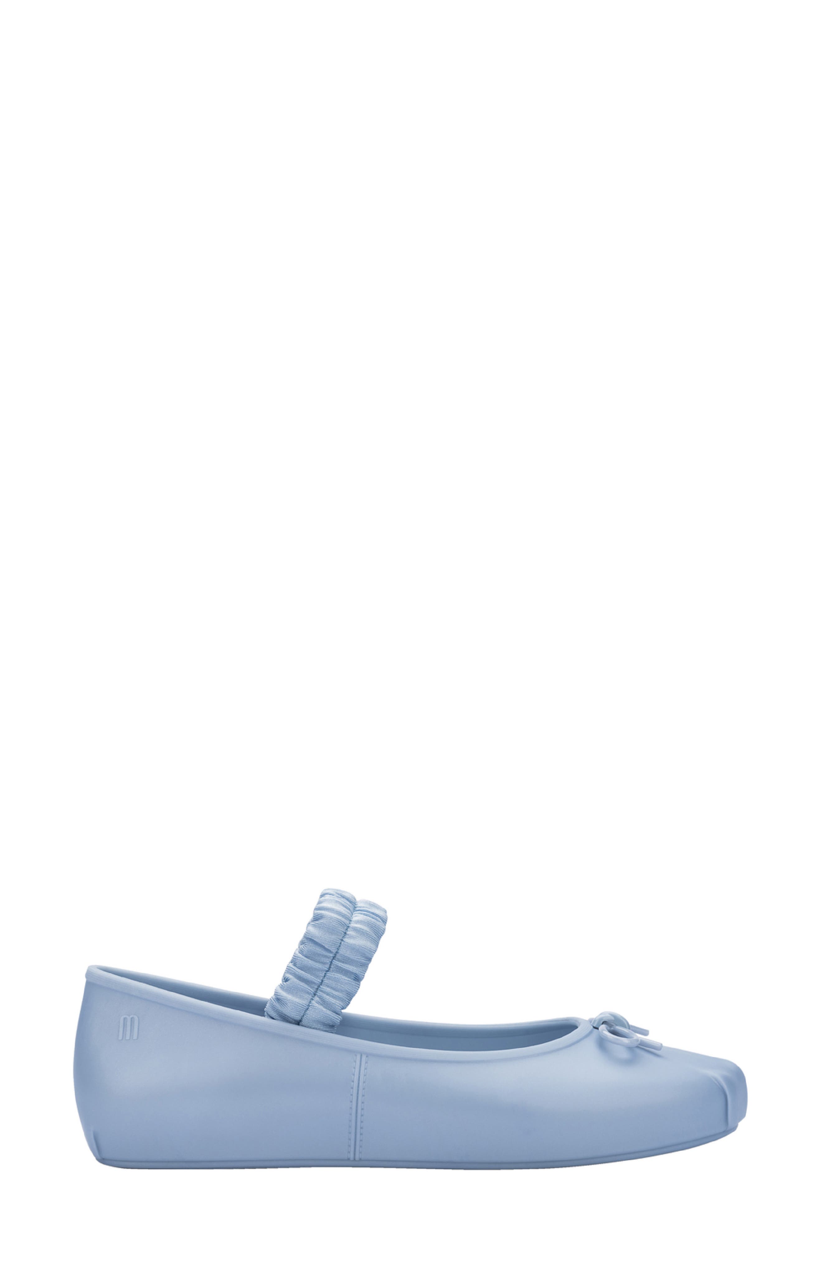 Sophie Scrunch Mary Jane Flat, Alternate, color, METALLIC BLUE