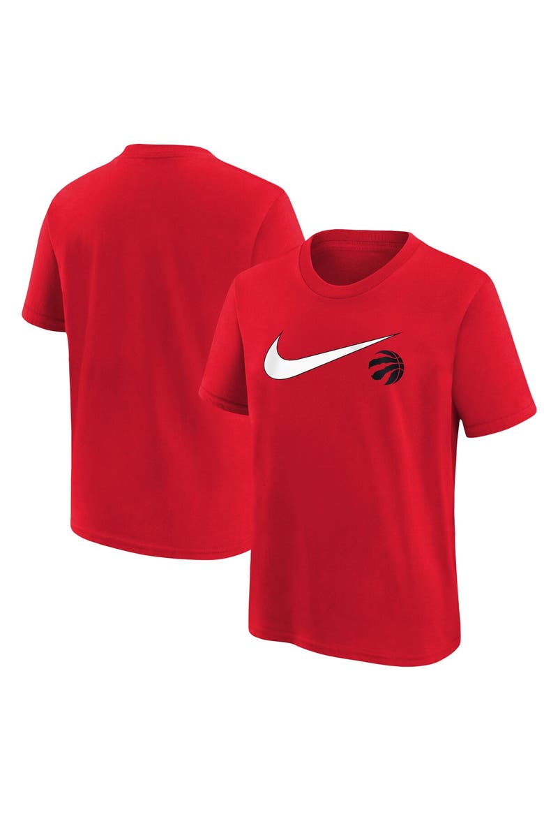 Youth Nike Red Toronto Raptors Swoosh T-Shirt, Alternate, color, Red