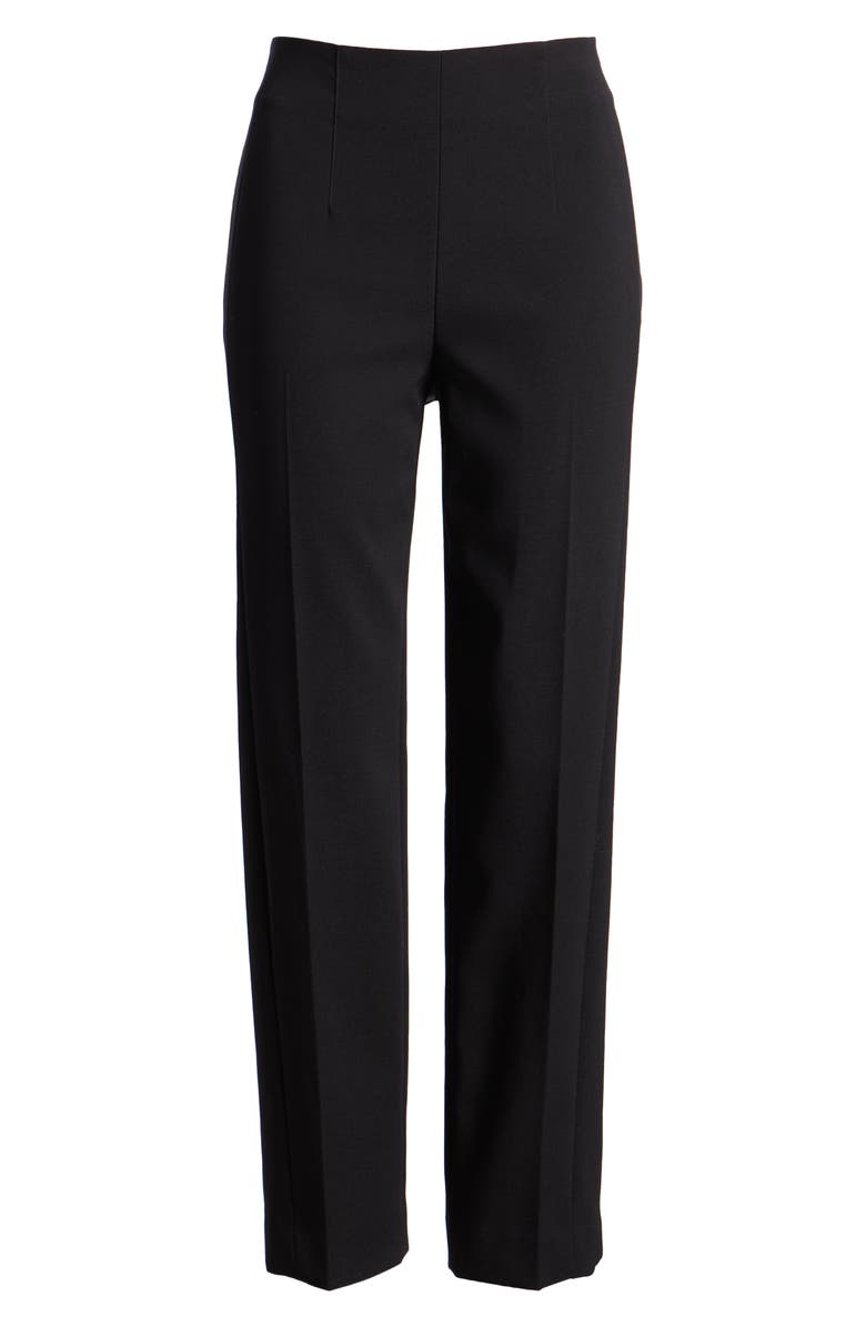 Anne Klein Hollywood Waist Side Zip Straight Leg Pants, Alternate, color, 