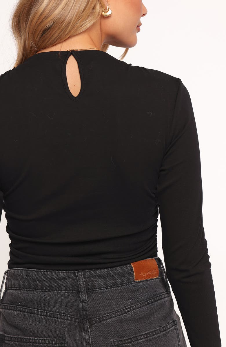 Petal & Pup Nissa Long Sleeve Top, Alternate, color, Black