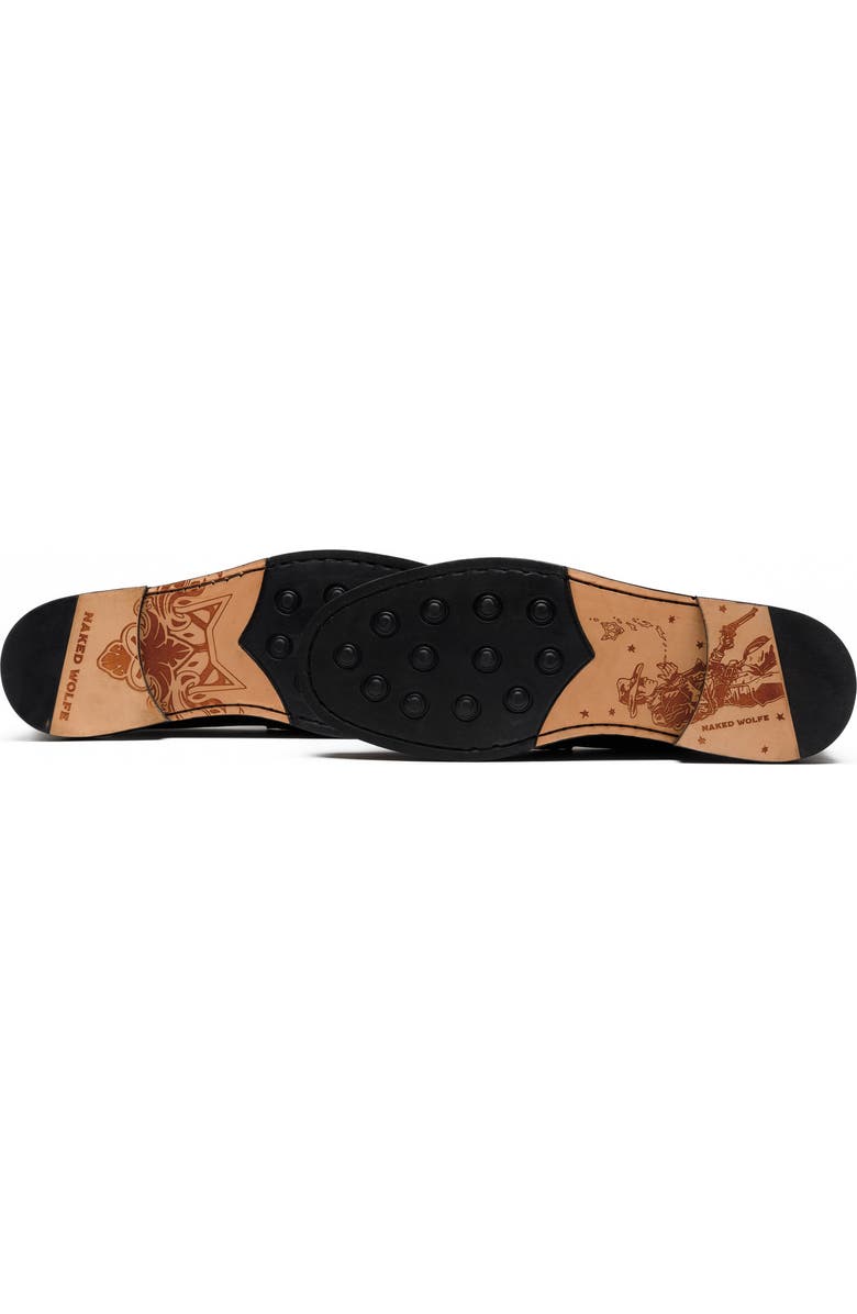 Naked Wolfe Roma Diamond Loafer, Alternate, color, Black