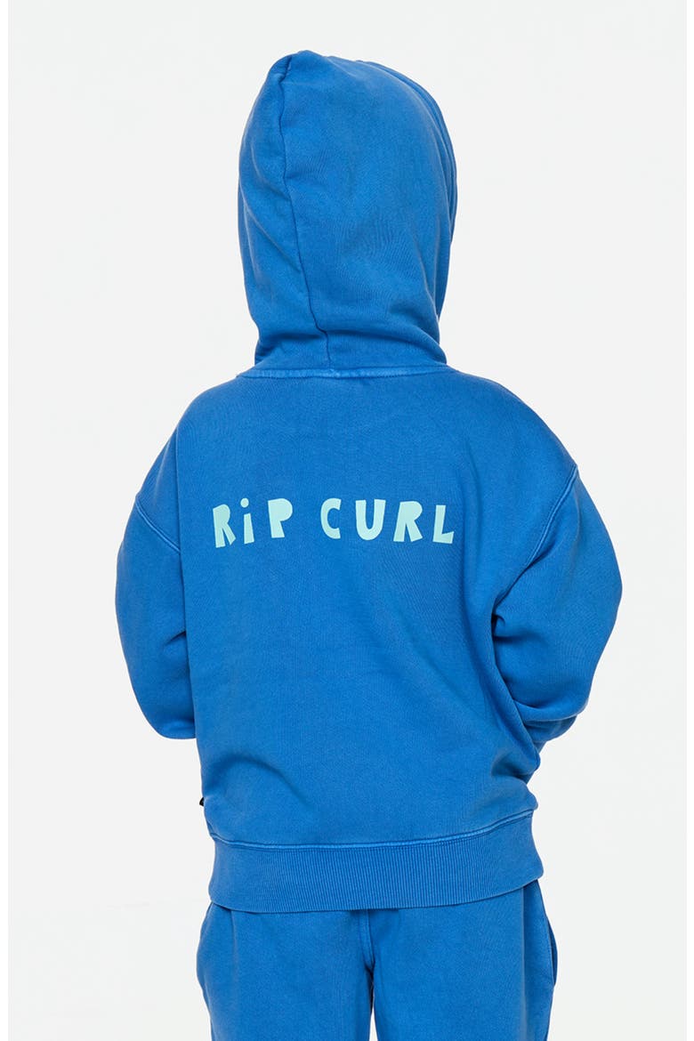 Kids' Surf Check Graphic Hoodie, Alternate, color, ROYAL BLUE