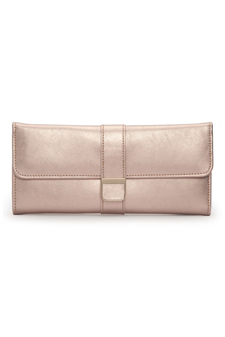 Palermo Jewelry Roll, Main, color, ROSE GOLD